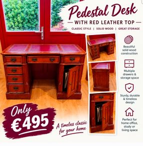 Pedestal Desk