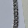 Solid 925 Sterling Silver Curb Link Chain Necklace Image 2