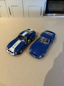 Ferrari 250 GTO 1/18 Burago # Rare Blue