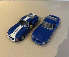 Ferrari 250 GTO 1/18 Burago # Rare Blue