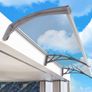Front Door Canopy Outdoor Awning, Rain Shelter for Back Door, Porch, Window (MULTIPLE SIZES) Image 3