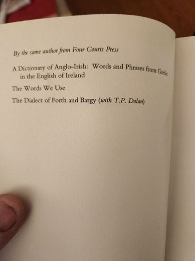 A Word In Your Ear   By Diarmaid O Muirithe. Paperback In Good Condition.