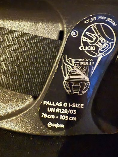 Cybex car seat / booster seat Pallas G i-Size