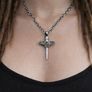 1 Coffin Nail Of The Watching Raven Talisman Necklace Image 3