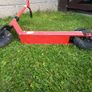 Red Razor off-road scooter Image 2