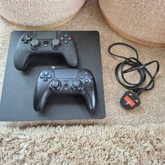 PS4 Console and 2 Controllers 1TB