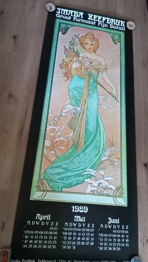 Alphonse Mucha Silkscreen Prints Art Nouveau