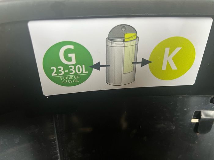 Brabantia touch bin 2 in 1 waste bin