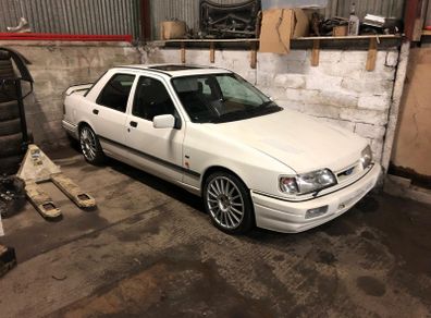 ford sierra cosworth 4x4 breaking