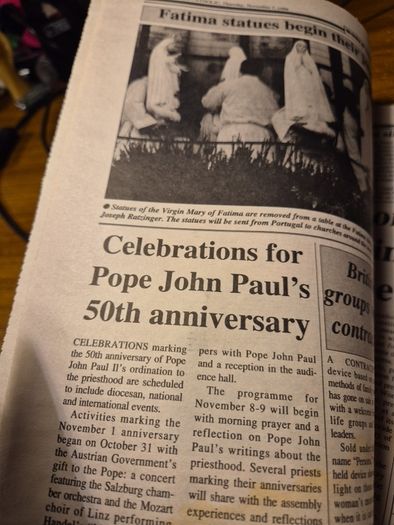 Vintage 1996 The Irish Catholic November 7