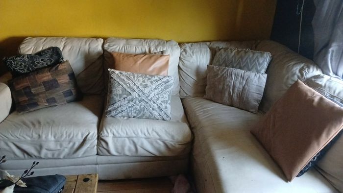L seater couch