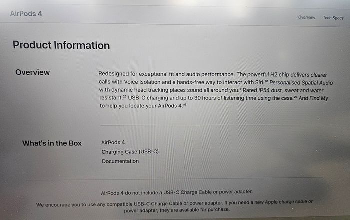 Airpods 4 Apple new sealed