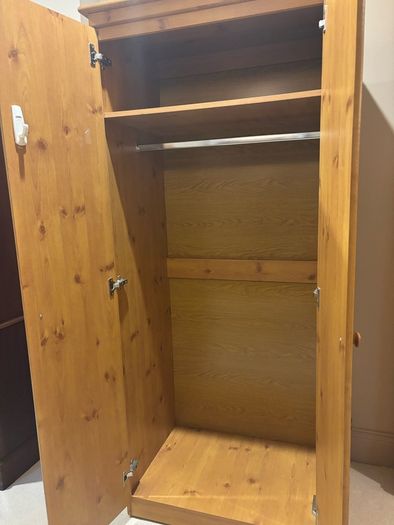 lovely pine wardrobe