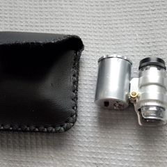 TRIXES Mini 60X Jewellery Loupe Lighted Magnifier Microscope