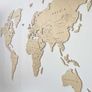 World Classic Wooden Map Wall Decoration Image 7
