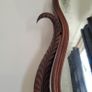 Antique mahogany table top mirror Image 2