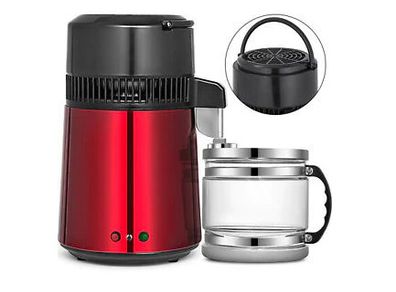 4L Water Filter 304 Stainless Steel Home Water Bottle Drinking Distiller Machine Electric Dental Distillation Purifier
