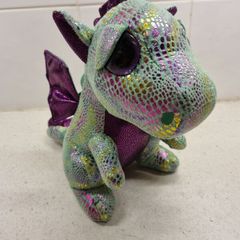 Ty Cinder the Green Dragon Plush Toy