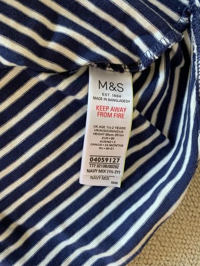 M&S brand new 18m