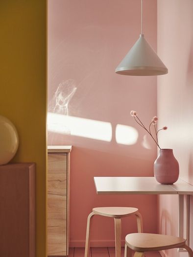 IKEA white folding desk