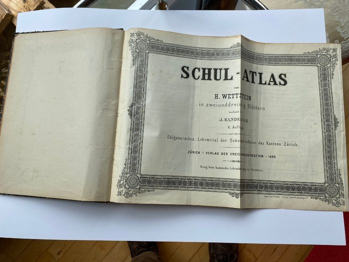 German Atlas from 1895