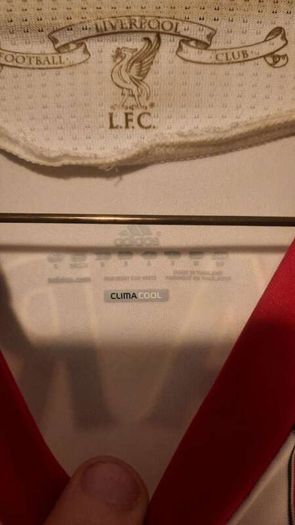 Liverpool 2010-2011 Away Jersey Suarez Edition Size S