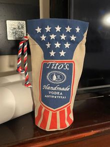 Tito`s vodka bag