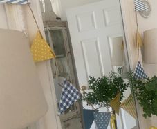 Shabby Chic Wooden Effect Bunting