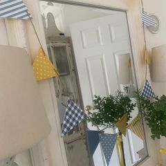 Shabby Chic Wooden Effect Bunting