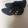 Office Of London Black  Faux Suede Ankle Boots.  S. 41 -8 Image 2