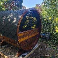 Barrel sauna