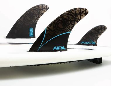 FCS II Aipa Twin + Stabiliser PG Surfboard Fin Set