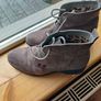 Ladies Suede Boots Image 2