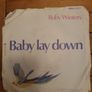 Ruby Winters Baby Lay Down 7 inch Single 1979 Creole Image 2