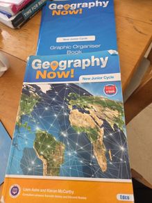 Geography Now Junior Cycle book and organiser