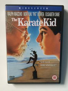 The Karate Kid [1984] Ralph Macchio, Pat Morita, Elisabeth Shue, and William Zabka [Movie DVD]
