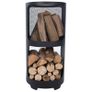 RedFire Fire Pit Buffalo 44x90cm Steel Matte Black Image 3