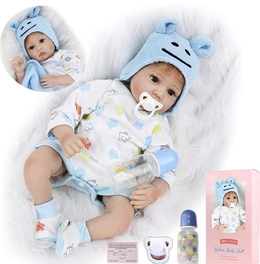 Ultra Realistic Baby Boy Reborn Dolls, Soft Silicone Vinyl Lifelike Handmade Reborn Ideal Xmas Gift LOTS OF DOLLS AVAILABLE, SEE PHOTOS FOR ALL OPTIONS (FREE POSTAGE)