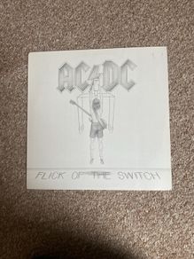 AC/DC "Flick of the Switch" vinyl