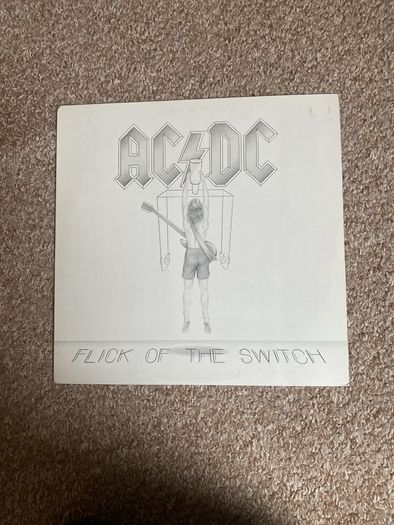 AC/DC "Flick of the Switch" vinyl