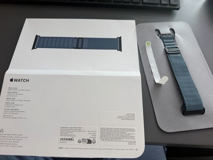 Apple watch ultra band / strap / bracelet - alpine loop