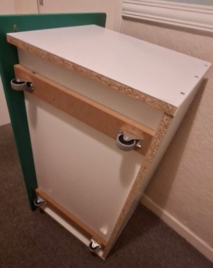 SMASTAD bench with toy storage