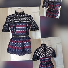 Self- Portrait top,  new