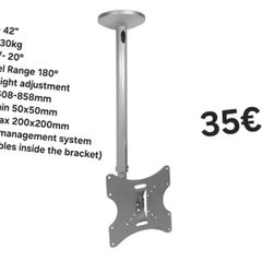 Tv Ceiling Mount Bracket Swivel Tilt 23"-42"