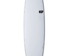 NSP Surfboard 7'6" Elements HDT Funboard White Futures