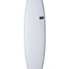 NSP Surfboard 7'6" Elements HDT Funboard White Futures