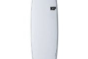 NSP Surfboard 7'6" Elements HDT Funboard White Futures