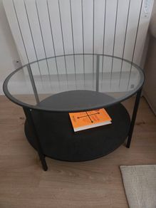 Ikea Vittsjo Black Coffee Table