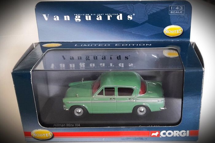 Diecast Model Hillman Minx Series IIIA Glade Green - Collectable Vanguards 1:43