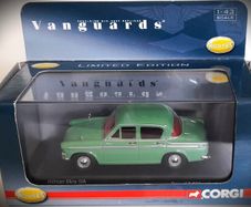 Diecast Model Hillman Minx Series IIIA Glade Green - Collectable Vanguards 1:43